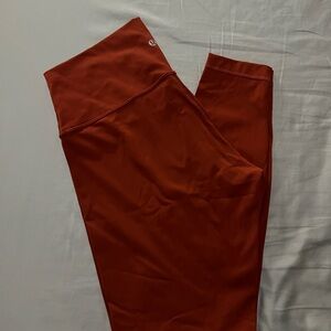 Lululemon Athletica Dark orange Leggings
